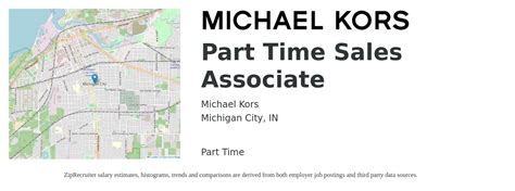 Michael Kors Sales Associate Salary .